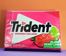 آدامس توت فرنگی لیمو تریدنتTrident