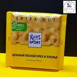 شکلات سفیدوفندق تخته ای ریتر اسپرت Ritter soprt