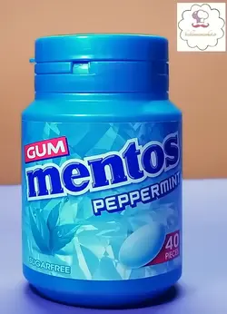آدامس نعنا یخی40عددی منتوسmentos
