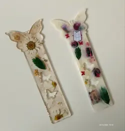 بوک مارک(نشانگرکتاب)رزینی طرح سجاده ی دعا سایز بزرگ