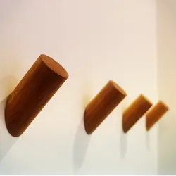 اویز لباس ارا مدل هوک پک4عددی گردویی