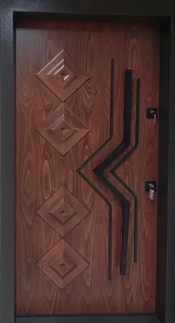 درب ضد سرقت زئوس با دستگیره زئوس  و قفل ایرانی