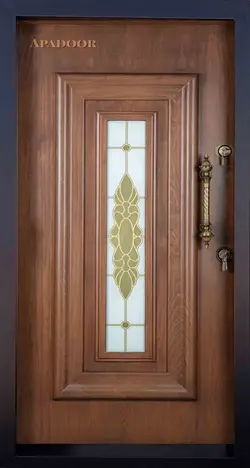 درب ضد سرقت روکش راش ونی گلس