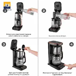 چایساز و قهوه ساز رباتیک سخنگوی کاراجا - فروشگاه اینترنتی آ سی و یک