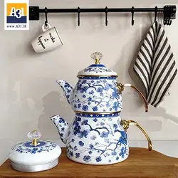 کتری و قوری لعابی شاهین - فروشگاه اینترنتی آ سی و یک