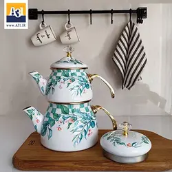 کتری و قوری لعابی شاهین - فروشگاه اینترنتی آ سی و یک