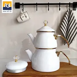 کتری و قوری لعابی شاهین - فروشگاه اینترنتی آ سی و یک