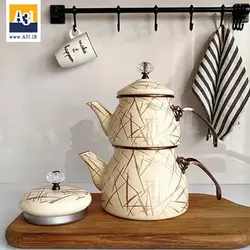 کتری و قوری لعابی شاهین - فروشگاه اینترنتی آ سی و یک