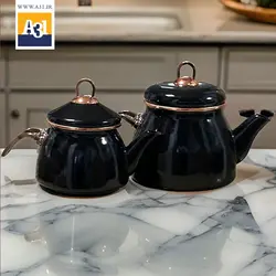 کتری و قوری لعابی شاهین - فروشگاه اینترنتی آ سی و یک