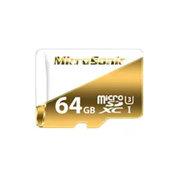 کارت حافظه microSDXC میکرو سونیک مدل 533X-A1-V30 کلاس 10 استاندارد UHS-I U3 سرعت 80MBps ظرفیت 64 گیگابایت