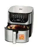 سرخ کن 1800 وات راف مدل RAF R.5261 ظرفیت 7.7 لیتر کاسه بزرگ صفحه نمایش دیجیتال لمسی سیلور