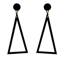 گوشواره دخترانه مدل مثلثی