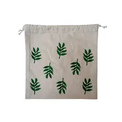 کیسه نان و سبزی طرح برگ M