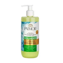 کرم ژل صورت پالمور مدل کلاژن حجم 350 میلی لیتر