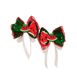 گیره مو دخترانه مدل گل سر یلدایی کد H09 مجموعه دو عددی