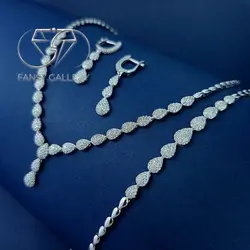 فول ست نقره عیار 925 با آبکاری رادیوم کد 98