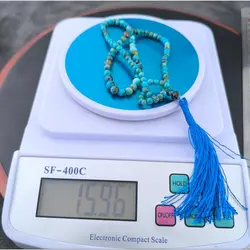 تسبیح فیروزه نیشابور 101دانه کد 04