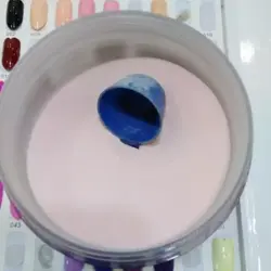 پودر کاشتناخن ببرنگ کلیر clear پیمانه ای  پودرکاشت ناخن شفاف شیشه کی استون پودر ناخن اکریلیک  keystone پودر کاشتناخن فله