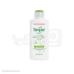 خرید و قیمت کرم آبرسان سیمپل SIMPLE مدل ریچ مناسب انواع پوست حجم 125 میلی لیتر | گپ