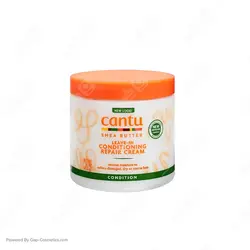 خرید و قیمت کرم مو ترمیم کننده و حالت دهنده کنتو CANTU حاوی شی باتر مدل REPAIR مناسب موهای آسیب دیده، خشک، زبر.حجم 173 گرم | گپ
