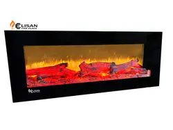 شومینه برقی الیسان سایز 50*120 باهیزم4 بعدی