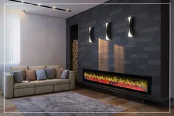 شومینه برقی الیسان سایز50*200
