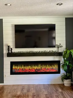 شومینه برقی الیسان 50*180 بدون گرما