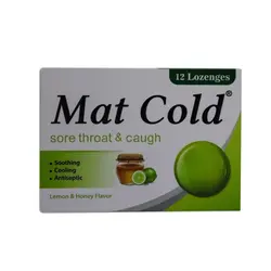 آبنبات اکالیپتوس طعم لیمو عسل مت کلد بسته 12 عددی