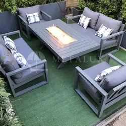 مبلمان ویلایی البرز با میز سارینا