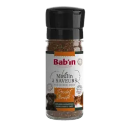 ادویه و مکمل غذای سگ و گربه طعم مرغ و گوجه فرنگی برند Babin بابین 45 گرمی