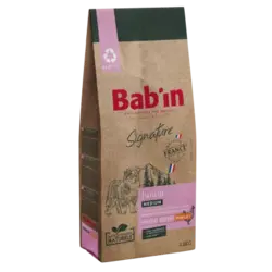 غذای خشک توله سگ نژاد متوسط طعم مرغ Medium junior برند Babin بابین 3 کیلویی