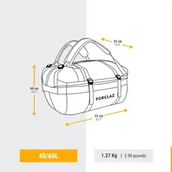 کوله‌پشتی کوهنوردی بیرونی - 40 لیتر/60 لیتر - مدل Duffel 500 Extend