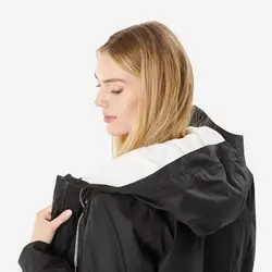 کاپشن ضد آب زنانه مخصوص طبیعتگردی / کاپشن زمستانی - مشکی - SH500 -10°C
