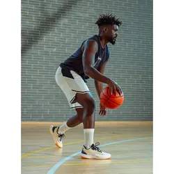 کفش ورزشی سفید بزرگسال SF 500 LOW - بسکتبال