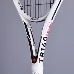 راکت تنیس بزرگسال - سفید - TR160 گراف
