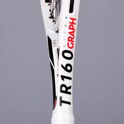 راکت تنیس بزرگسال - سفید - TR160 گراف