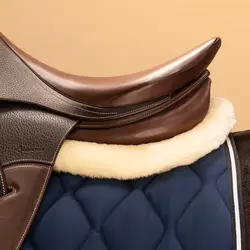 پد زین اسب FOUGANZA - رنگ بژ - 500 Polygel