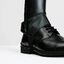 مینی چپس سوارکاری بزرگسال FOUGANZA - مشکی - مدل 500