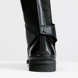 مینی چپس سوارکاری بزرگسال FOUGANZA - مشکی - مدل 500