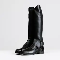 مینی چپس سوارکاری بزرگسال FOUGANZA - مشکی - مدل 500