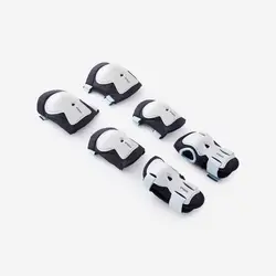 ست محافظت 3x2 برای اسکیت برد/اسکیت/اسکوتر کودک OXELO مدل PLAY - آبی