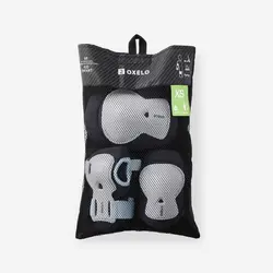 ست محافظت 3x2 برای اسکیت برد/اسکیت/اسکوتر کودک OXELO مدل PLAY - آبی