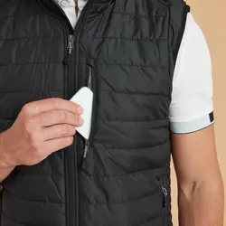 جلیقه سوار کاری مردانه - مشکی - مدل 100