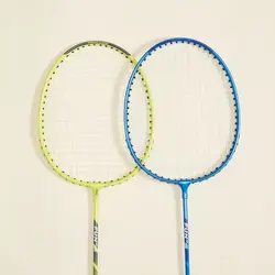 ست راکت بدمینتون بزرگسال - زرد / آبی - مدل Fun BR130 AD