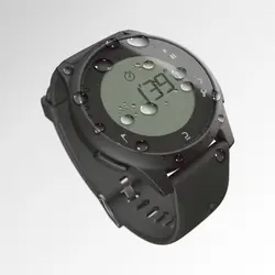 ساعت کوهنوردی ضد آب با کرونومتر - مشکی - W100