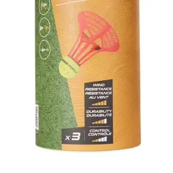 توپ بدمینتون PSC 930 - بسته ۳ عددی - مدل Air Shuttle Outdoor V2