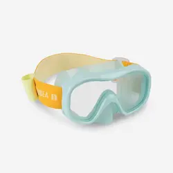 ماسک غواصی کودکانه - رنگ سبز روشن - 100 Comfort - Subea