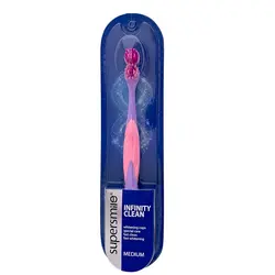 مسواک بزرگسال سوپر اسمایل مدل اینفینیتی کلین  ( Infinity Clean )