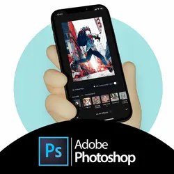 اشتراک  ادوبی فتوشاپ اندروید Adobe Photoshop Android