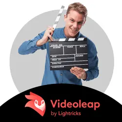 اشتراک ویدیو لیپ Videoleap